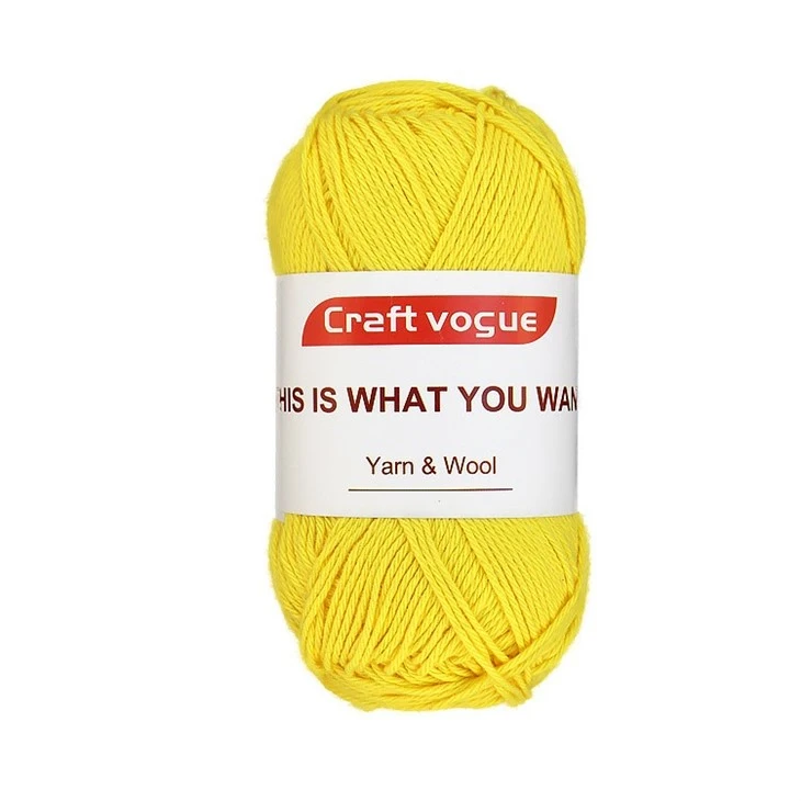 aran weight cotton